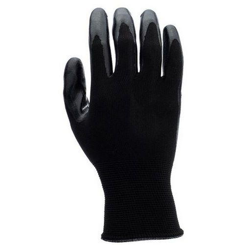 Honeywell - Gants de protection POLYTRIL NBR BLACK T.9 - Anti-coupure - Paume enduite Nitrile - Construction/BTP