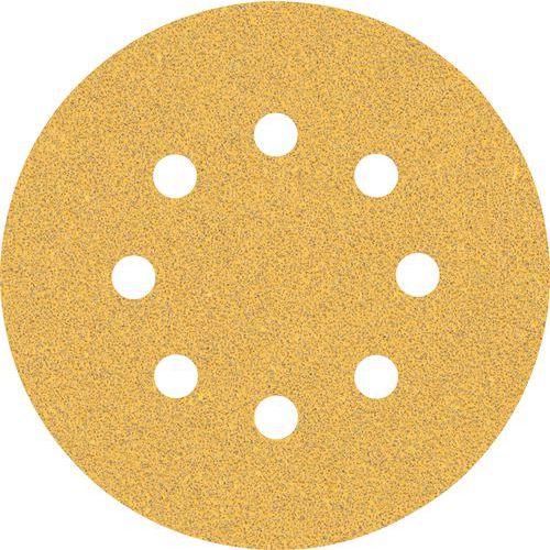 50 Disques Excentriques C470 Expert 125mm 8 Trous G60