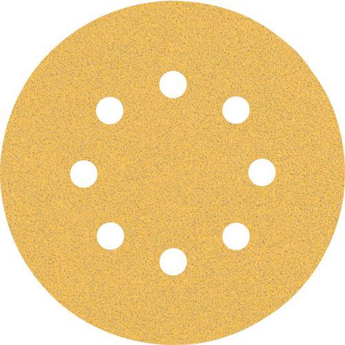 50 Disques Excentriques C470 Expert 125mm 8 Trous G80