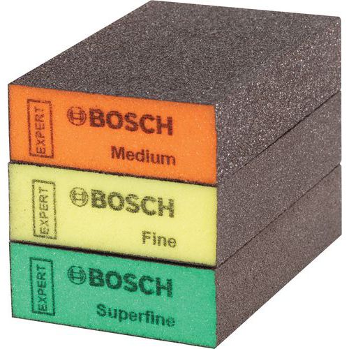 Bosch 5 Eponge Abrasive Bois Et Peinture - Bosch