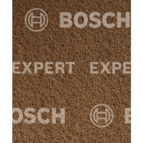 Bosch - Rectangle non-tissé Expert N880 - 115 x 140 mm Gros A - Finition bois et peinture