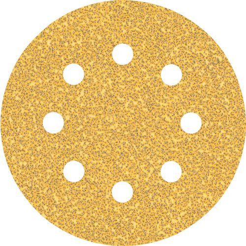 5 Disques Abrasifs 8 Trous C470 Expert 115mm G40