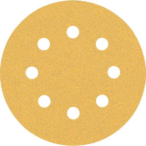 5 Disques Abrasifs 8 Trous C470 Expert 115mm G80