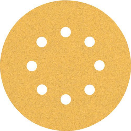 5 Disques Abrasifs 8 Trous C470 Expert 125mm G100