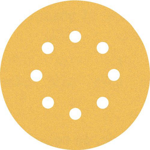 5 Disques Abrasifs 8 Trous C470 Expert 125mm G120