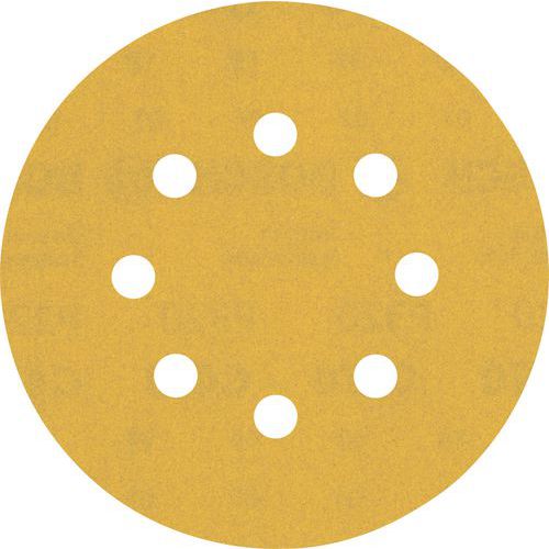 5 Disques Abrasifs 8 Trous C470 Expert 125mm G320