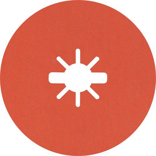 Bosch 25 Disque En Fibre Céramique X-lock Prisma Expert R782 - Bosch