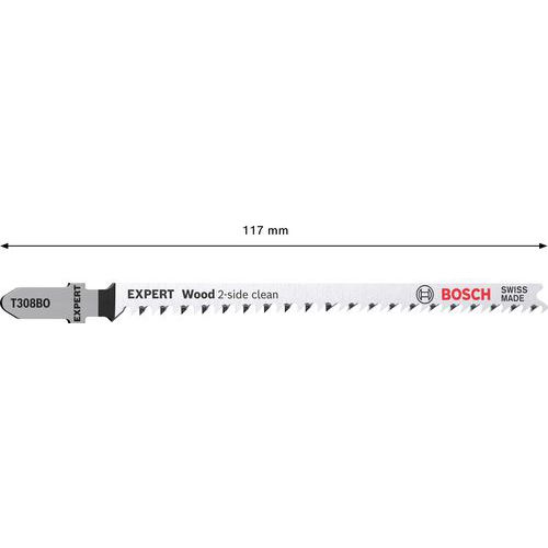 Bosch 25 Lames Scie Sauteuse Expert Hcs 117mm - Bosch