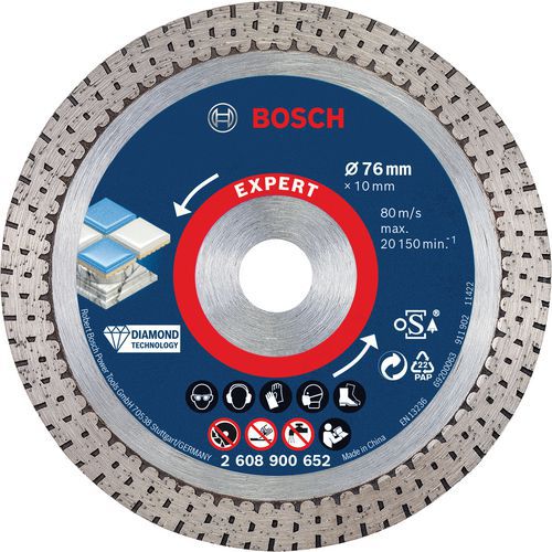 Bosch 1 Disque Diamant Céramique Rigide Expert - Bosch