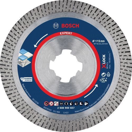 Bosch 1 Disque Diamant Xlock Céramique Rigide Expert - Bosch