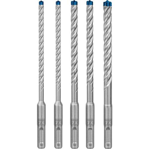 Coffret 5 Forets Beton Sds Plus 7x Expert 6/6/8/8/10mm