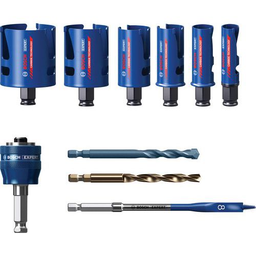 Bosch 1 Coffret Scies Trépans Carbure Multiconstruction - Bosch