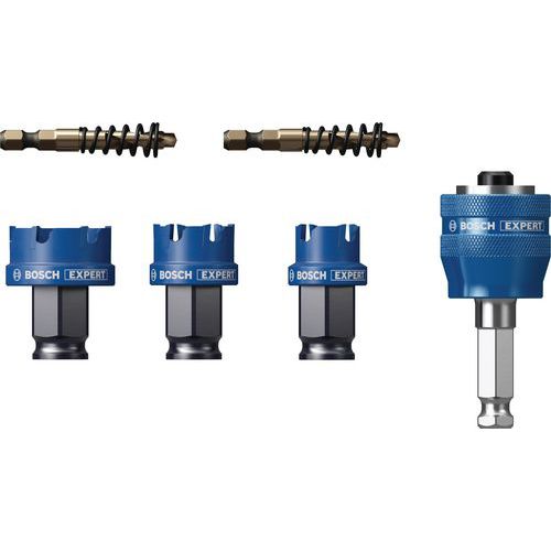 Coffret 3 Scies Trépans Power Change Métal 22;25;32mm