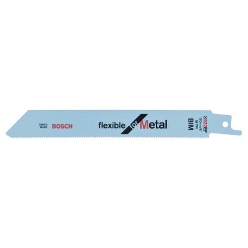 Bosch 25 Lot De 5 Lames De Scie Sabre Pour Métal - Bosch