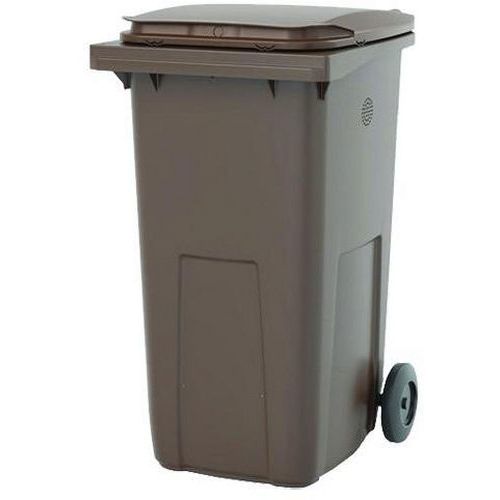 Poubelle Conteneur Biodéchets 2 Roues Korok - 240l