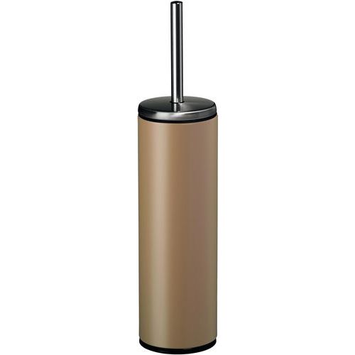 Rossignol Pro - Porte-balayette Tulia Inox Mural/à Poser - Marron Ø85mm - Design Élégant
