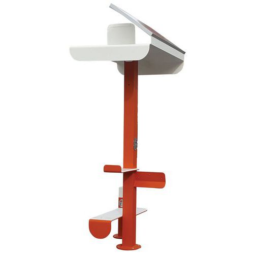 Banc Urbain Connecté Nomad Xl Prises Usb Pan. Photovoltaïque