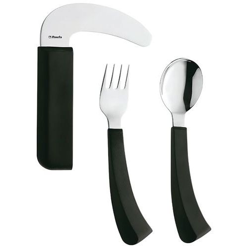 Ensemble 3 Couverts Amefa Modèle Gaucher