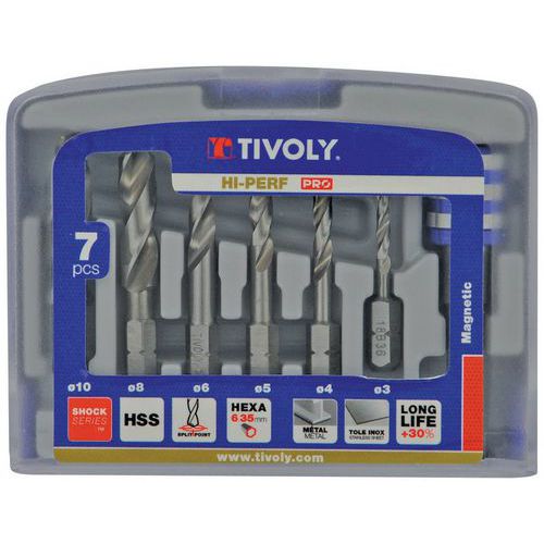 Coffret Forets HSS quick change - Tivoly Coffret Forets HSS quick change - Tivoly