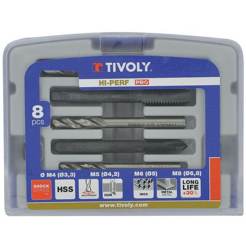 Coffret Forets Hss Et Tarauds Gun - Tivoly