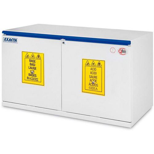 Armoire Basse Bases Et Toxiques - Portes Battantes - 1000mm
