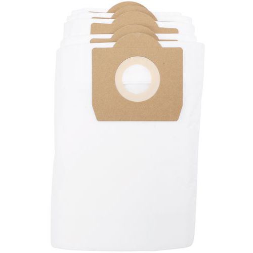 Manutan Expert - Sacs microfibre aspirateur 27L - Pour aspirateur eau et poussière - Machine de nettoyage