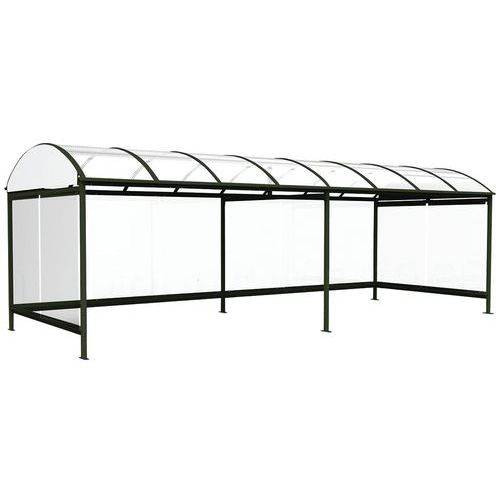 Abri Vélo/moto Combrailles Vitré 3 Côtés 812x243 Anthra