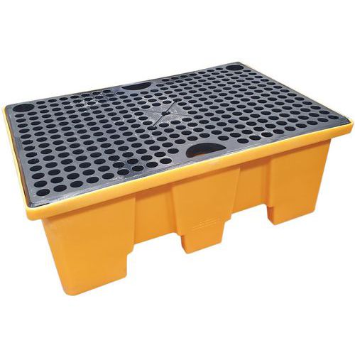 Bac De Rétention 2 Fûts 240 L Caillebotis Pehd - Emp