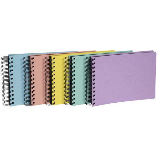 Album Photo Spiralé 50 Pages Noir De 23x16cm Milano Vert