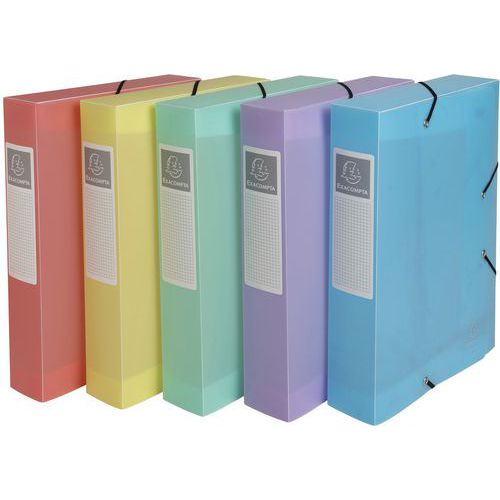 Boite De Classement Cartobox Chromaline Pastel De 60mm