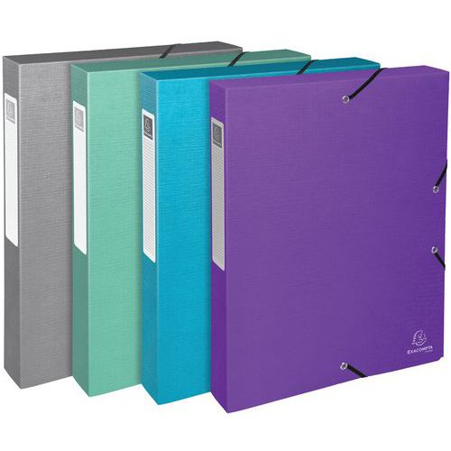 Boite De Classement Exabox De Carte Enduite Teksto