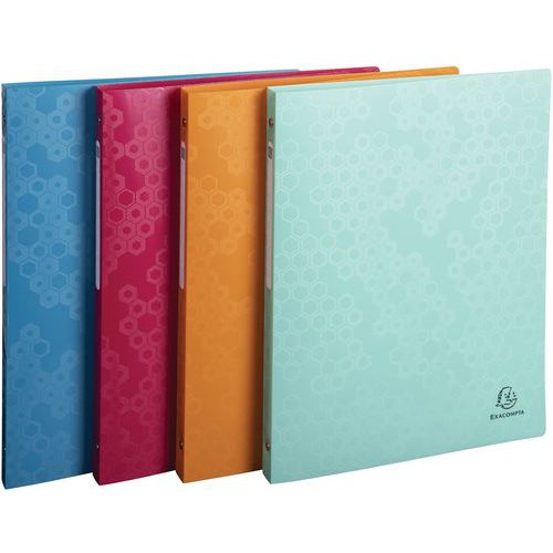 Classeur à 4 Anneaux En Polypropylène Recyclé A4