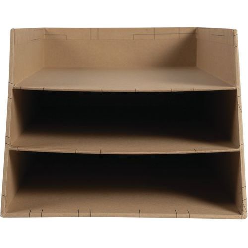 Corbeille à Courrier Eterneco Brun