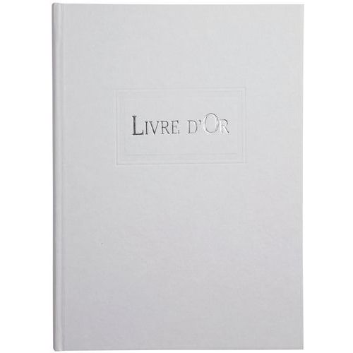Livre D'or Classique De 1m En Blanc