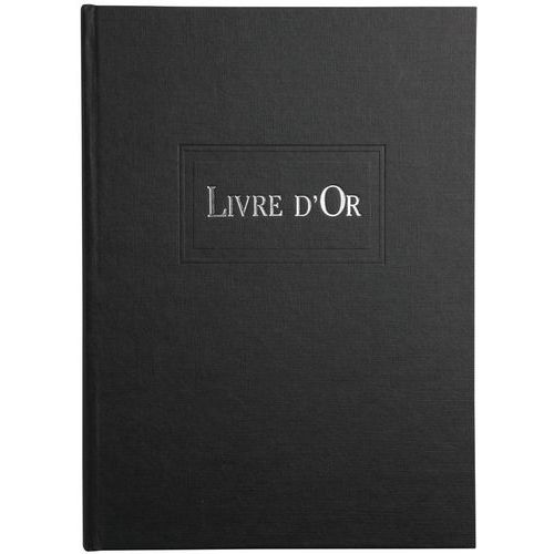 Livre D'or Classique De 1m En Noir