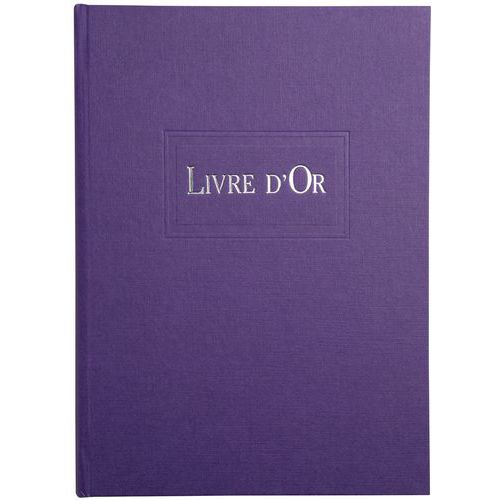 Livre D'or Classique De 1m En Violet