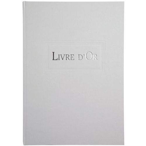 Livre D'or Classique En Blanc