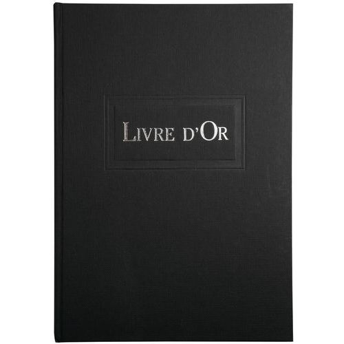 Livre D'or Classique En Noir
