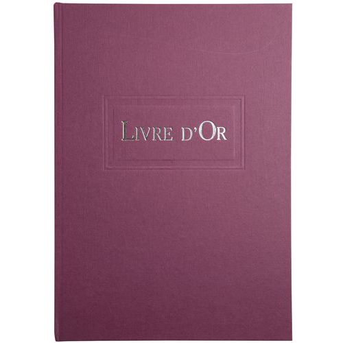 Livre D'or Classique En Bordeau