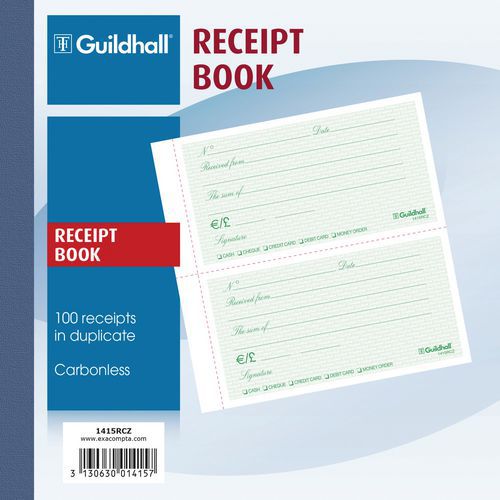 Manifold Reçus à Feuillets Autocopiant 145x148 50d A