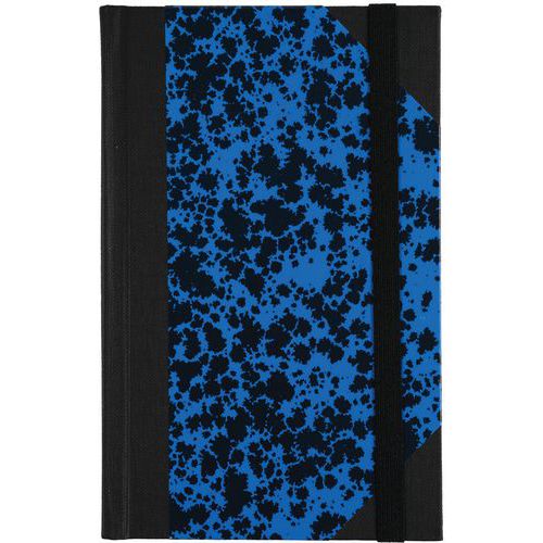 Carnet Marbre 170x110 Ligné Bleu