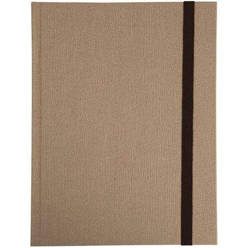 Carnet Nature 220x170 Ligné Maron Fsc