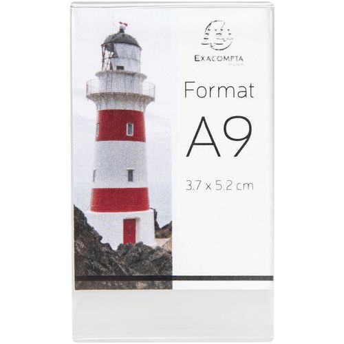 Lot De 10 Porte-étiquettes Verticales 52x37mm (a9)