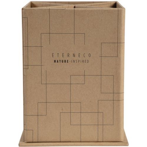 Pot à Crayons Carré à 4 Compartiments Eterneco