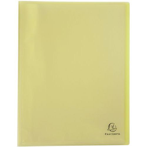 Protège-document Semi Rigide Jaune A4 à 80 Vues