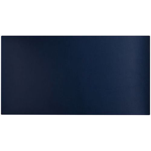 Sous-main Souple En Simili Cuir 35x60cm Marine/bleu Ciel