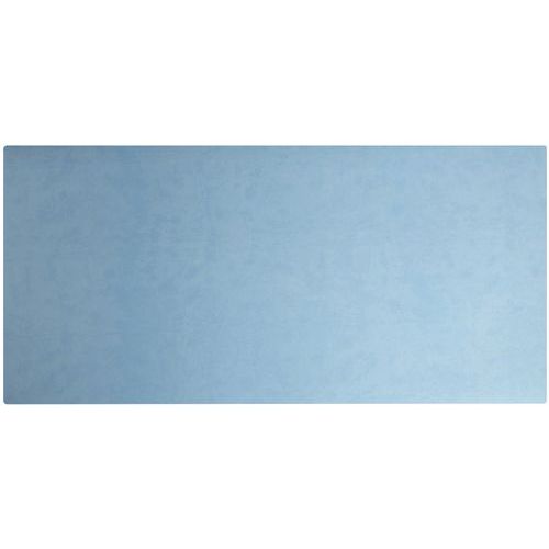 Sous-main Souple En Simili Cuir 43x90cm Marine/ciel