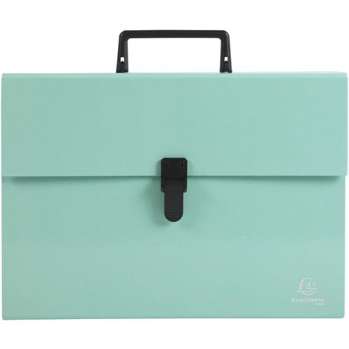 Trieur Familial à Poignée à 18 Compartiments Vert Pastel