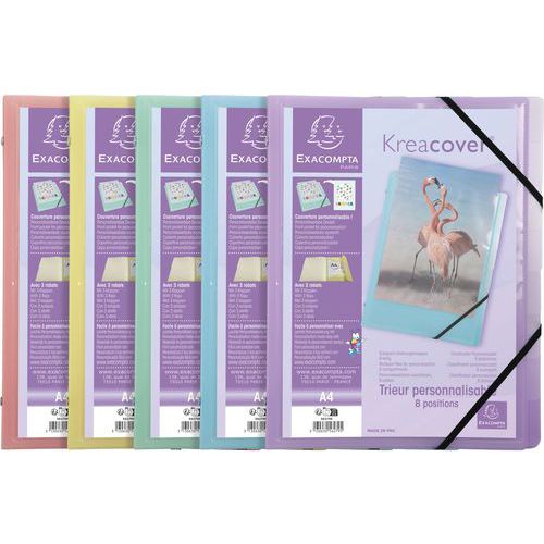 Trieur Polypropylène Avec 8 Compartiments