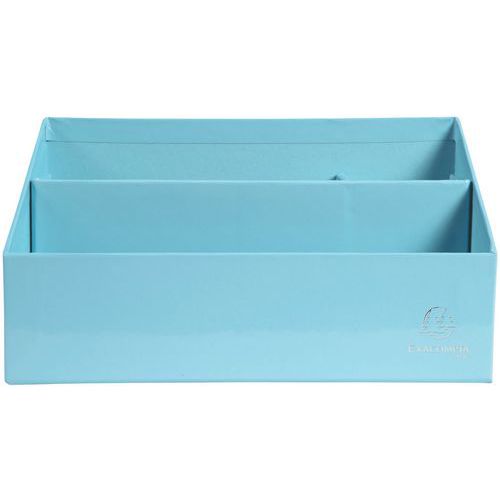 Trieur Vertical Et Porte-lettre Bleu Pastel